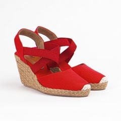 ARTEMIS - Cao Gót Quai Thun Chéo Chữ X 8cm