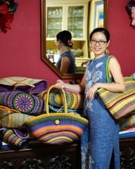 Túi Cói Abaca Nhiều Màu - RAINBOW