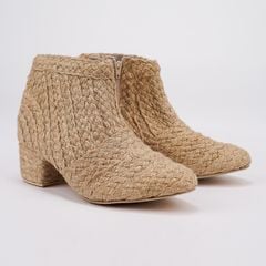 BOOT CÓI - Đế Vuông Cổ Thấp 6cm