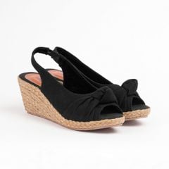 KIM CƯƠNG - Cao Gót Slingback Quai Thắt Nơ 6cm